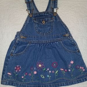 Oshkosh size 24m overall dress